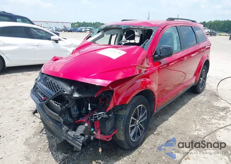 2019 Dodge Journey Se из США, поврежденный, VIN 3C4PDCBB6KT756327